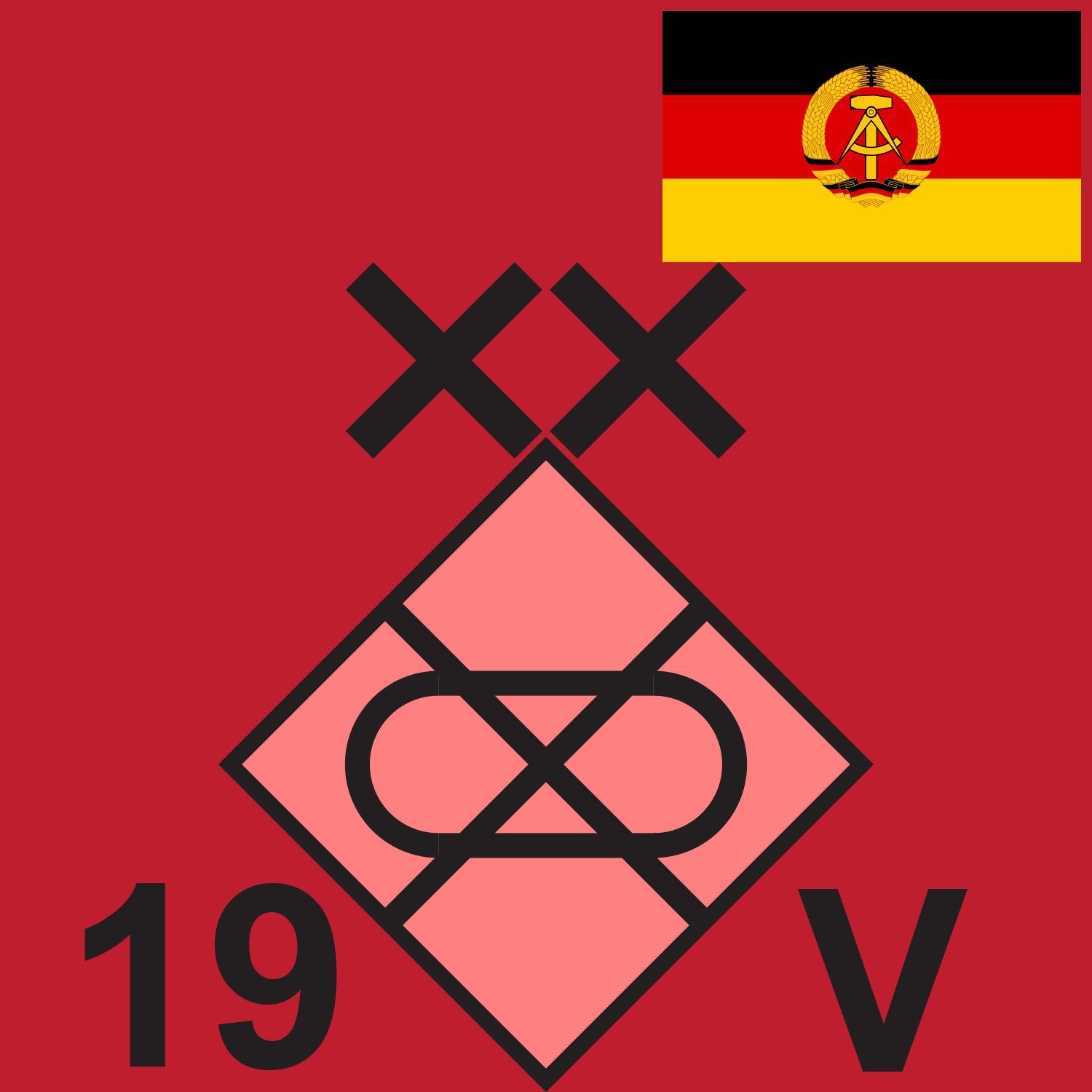 RED GDR 19 MRD 1989